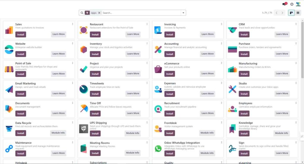 What is Odoo Used For